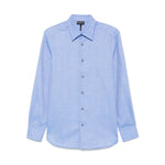 Emporio Armani Shirts Clear Blue EM001537AF14341F9060-P25