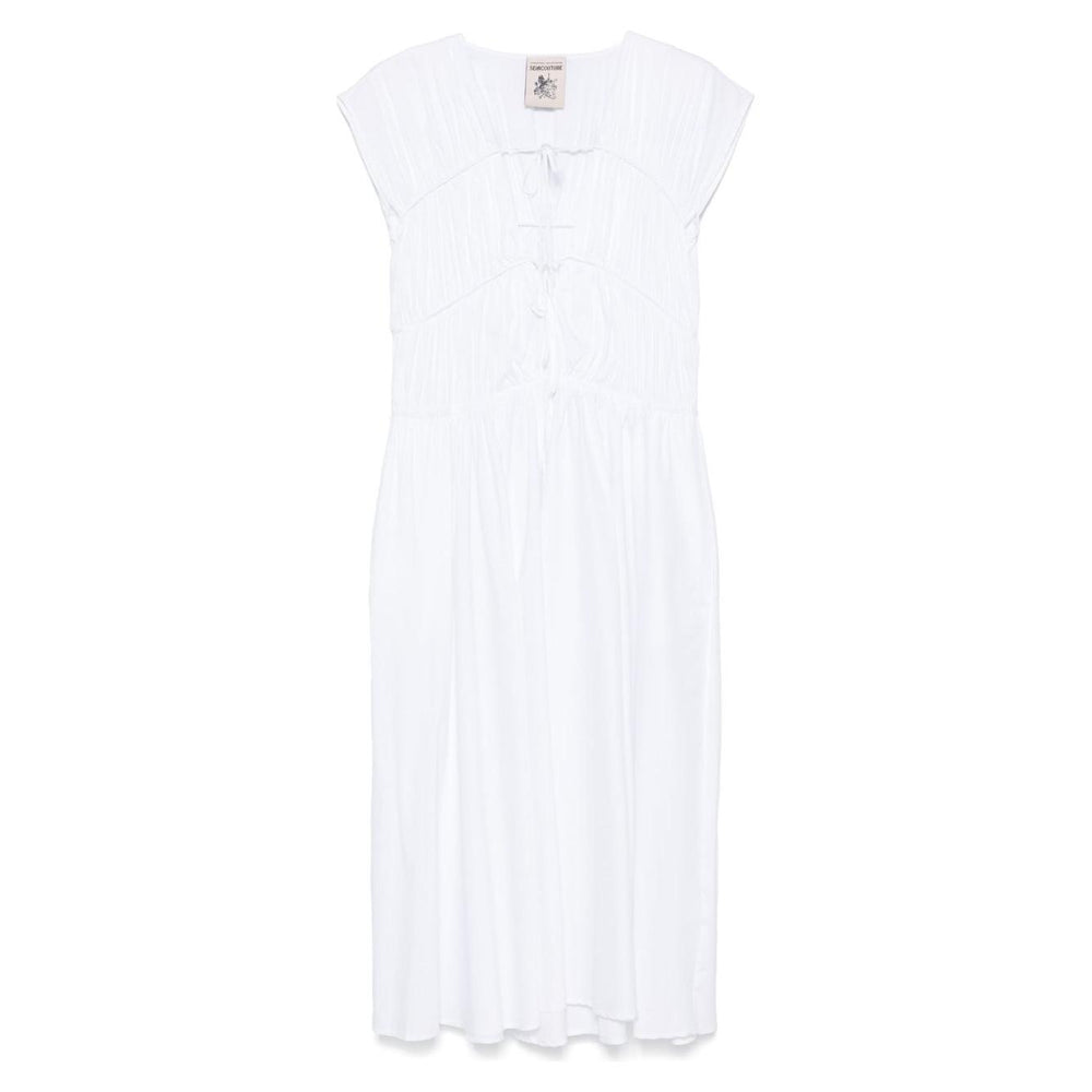 Semicouture Dresses White S5SK28A01-0-P25