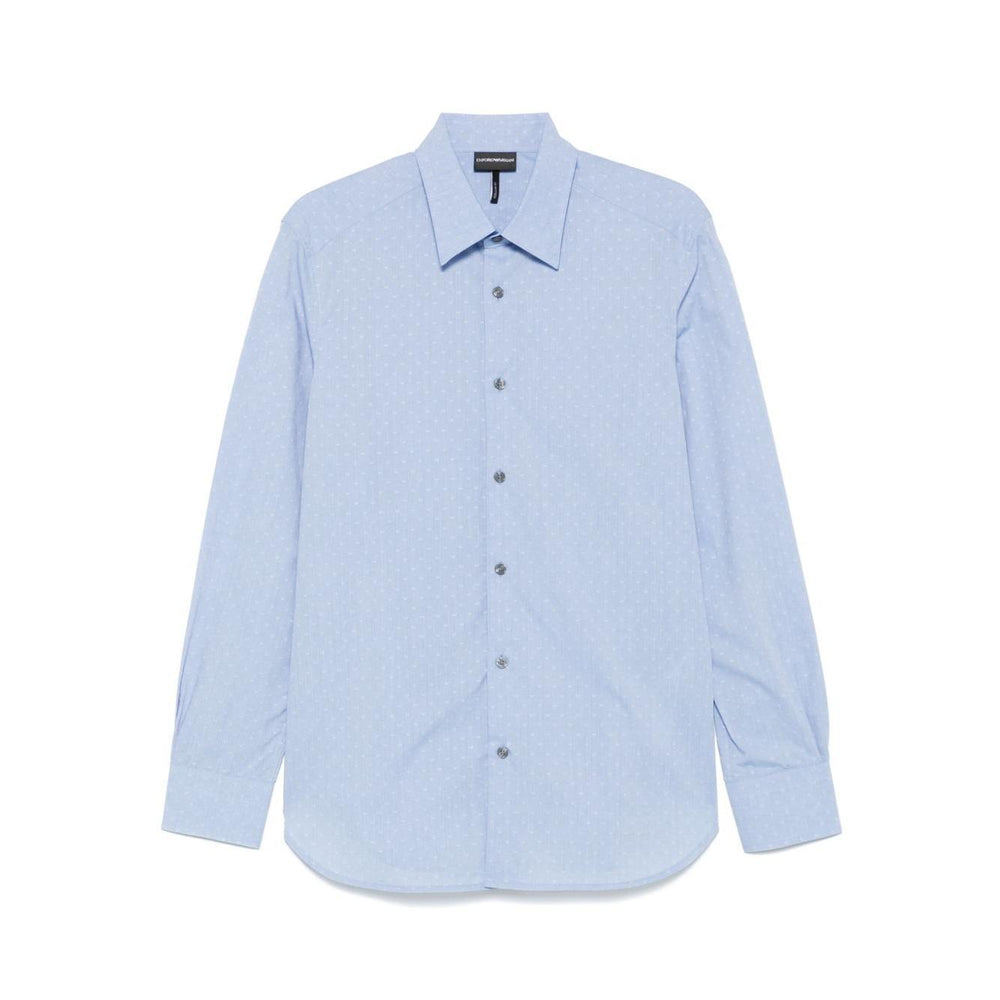 Emporio Armani Shirts Clear Blue EM001537AF14341F9061-P25