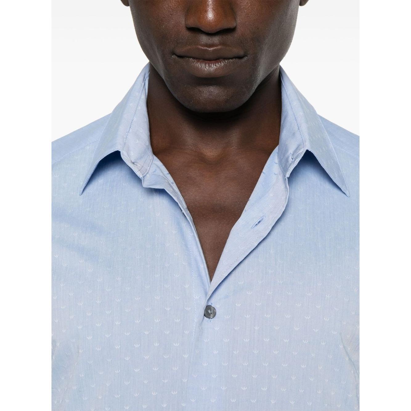 Emporio Armani Shirts Clear Blue EM001537AF14341F9061-P25