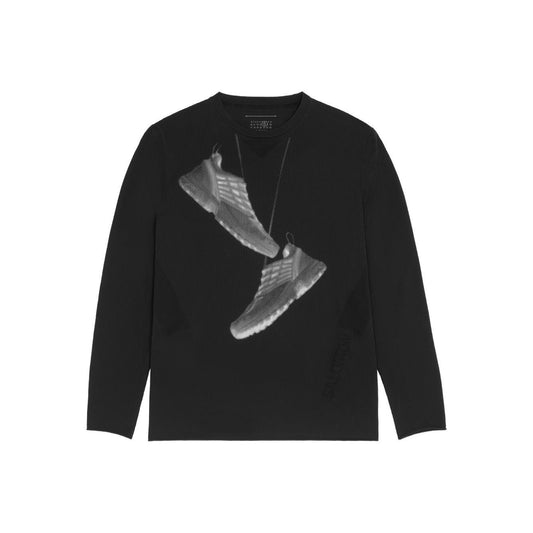 MM6 X SALOMON T-shirts and Polos Black SH0GC0052M20101900-P25