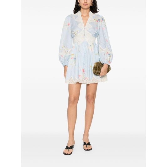 Zimmermann Dresses Clear Blue 4546DSS252BLUBQFLO-AI25