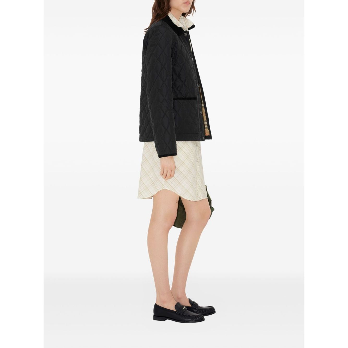 Burberry Quilted nylon jacket