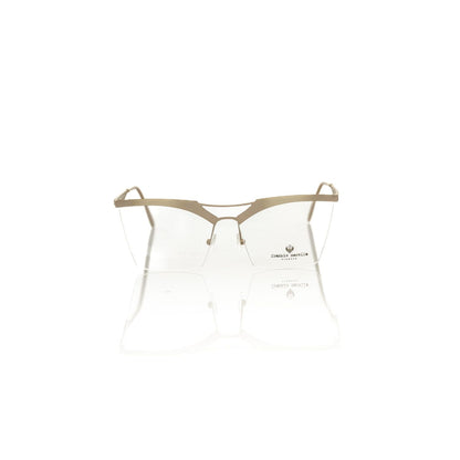 Frankie Morello Brown Metallic Fibre Glasses Frame