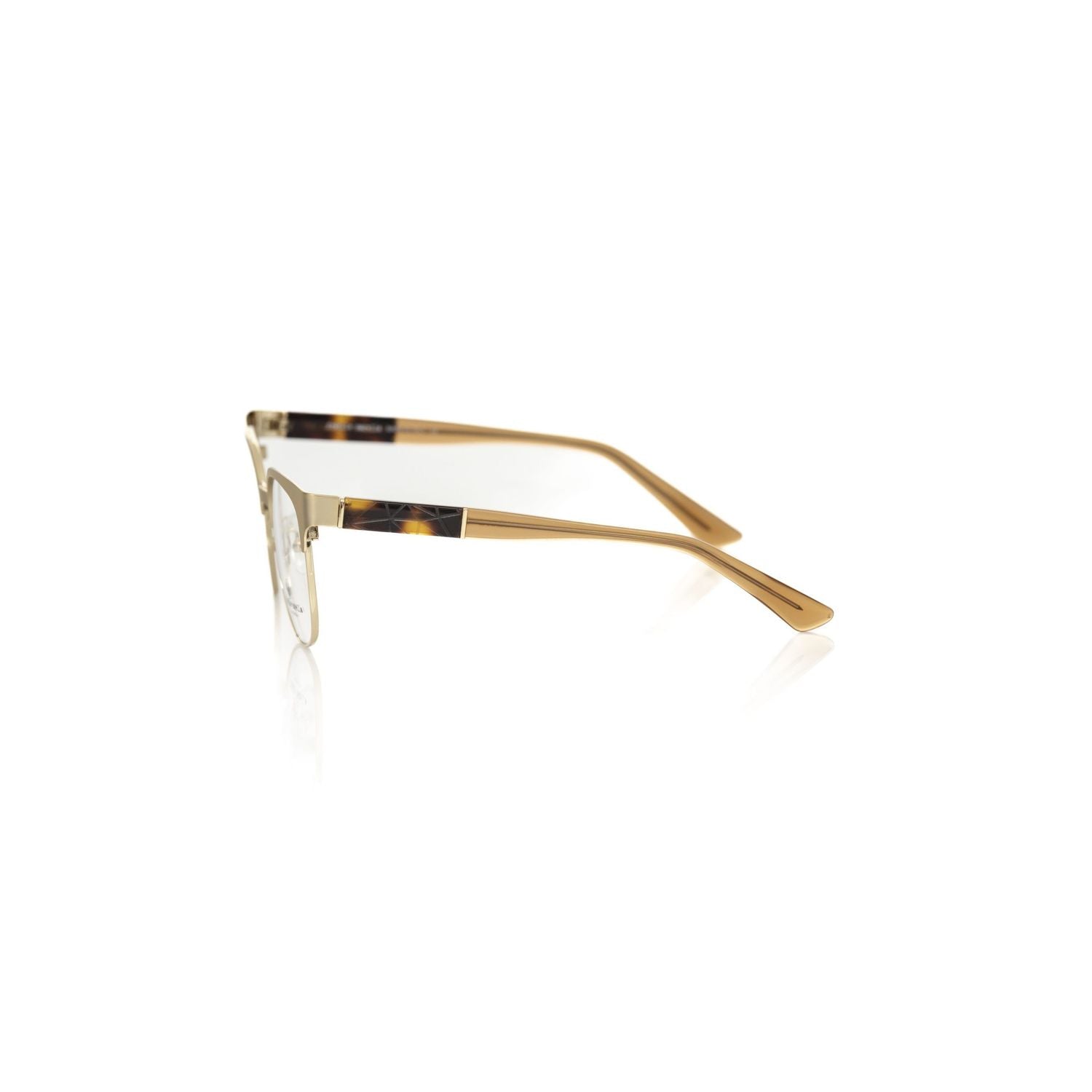 Frankie Morello Gold Acetate Glasses Frame