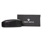 Frankie Morello Black Acetate Women Sunglass FR-22075