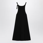 Courreges Courrèges Black ribbed mini dress 225MR0615FI0001/Q_COURR-9999_323