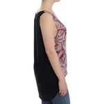 Costume National Chic Multicolor Sleeveless Top Costume National Tan