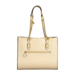 Guess Jeans Beige Polyethylene Women Handbag