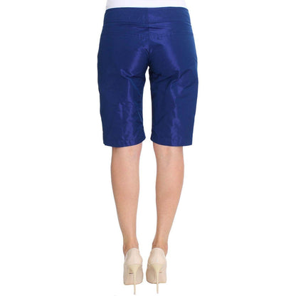 Ermanno Scervino Blue Above Knees Bermuda Shorts