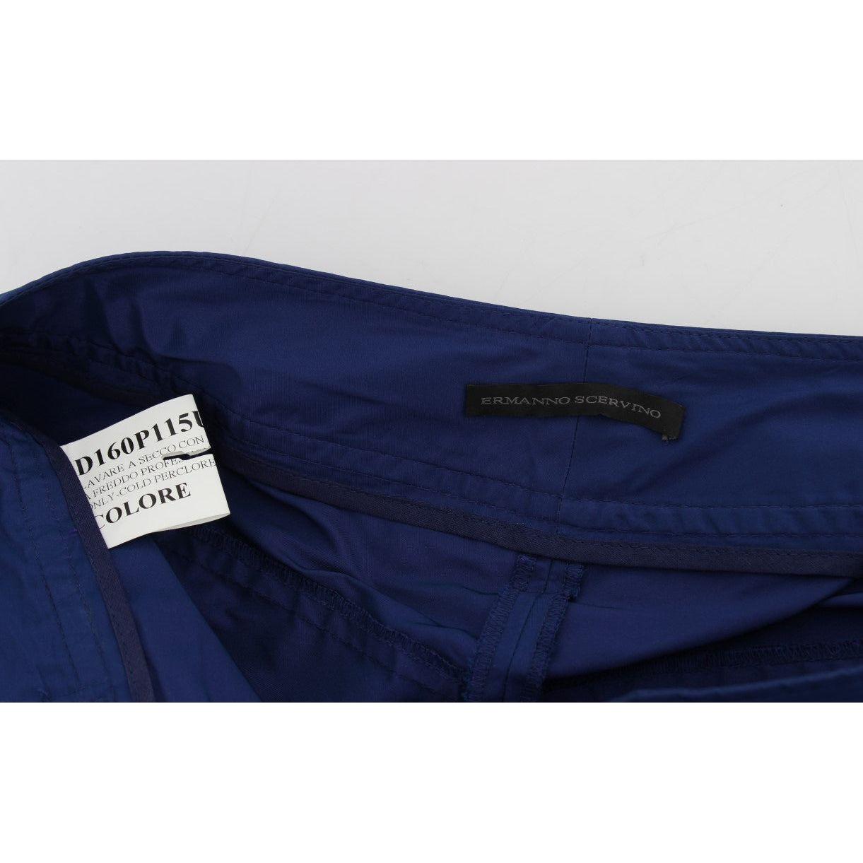 Ermanno Scervino Blue Above Knees Bermuda Shorts