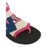 Off-White Fuchsia Neoprene Suede Sandals Off-White Dark Slate Gray