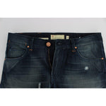 Acht Blue Wash Cotton Denim Slim Fit Jeans SIG30494-1
