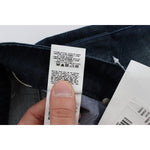 Acht Blue Wash Cotton Denim Slim Fit Jeans SIG30494-1