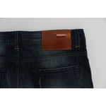 Acht Blue Wash Cotton Denim Slim Fit Jeans SIG30494-1