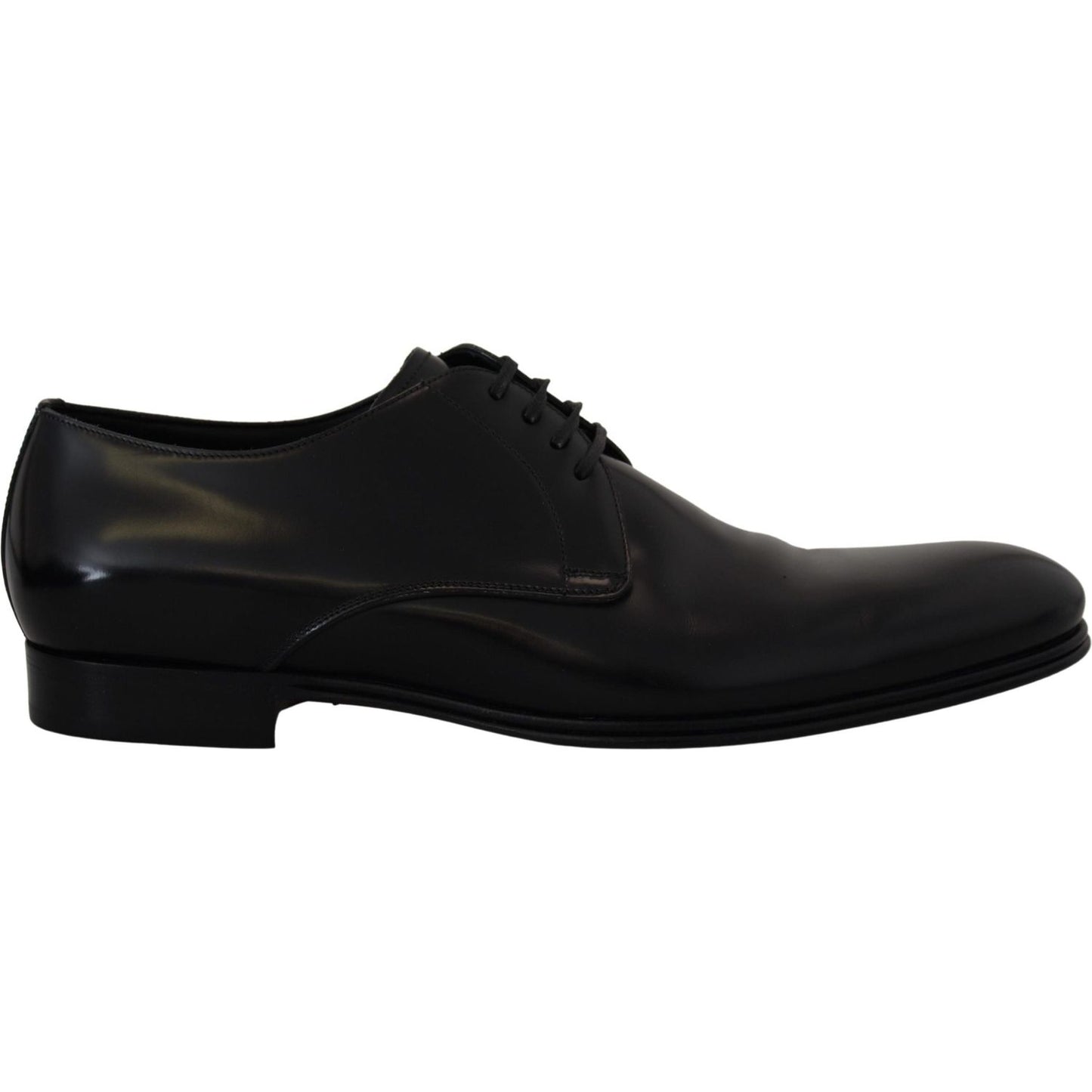 Dolce & Gabbana Black Leather Formal Dress Shoes