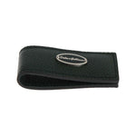 Dolce & Gabbana Green Leather Magnet Money Clip SIG31662