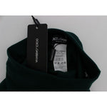 Dolce & Gabbana Emerald Treasure High Waist Cashmere Pants Dolce & Gabbana Black