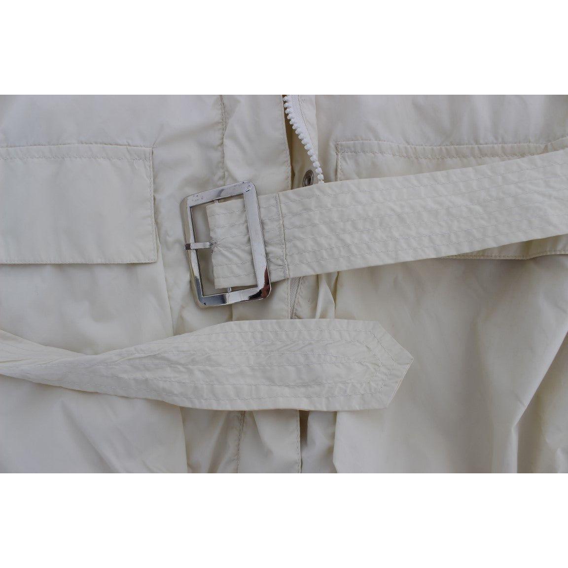 P.A.R.O.S.H. Beige Weather Proof Trench Jacket Coat