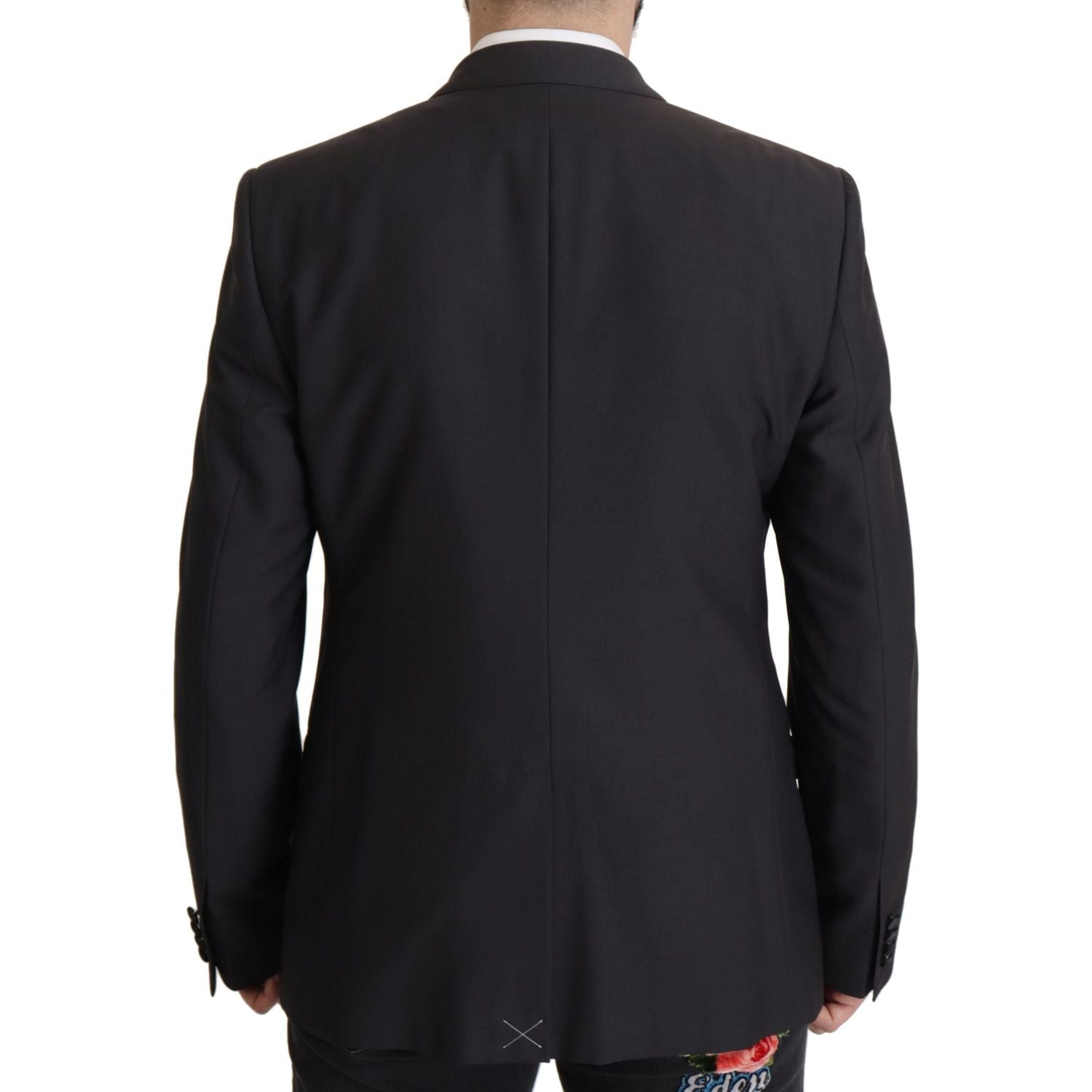 Dolce & Gabbana Dark Blue Single Breasted MARTINI Blazer