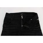 Costume National Black Cotton Slouchy Slims Fit Jeans SIG32582-1