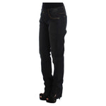 Ermanno Scervino Chic Boyfriend Cotton Jeans - Blue Ermanno Scervino Black