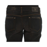 Ermanno Scervino Chic Boyfriend Cotton Jeans - Blue Ermanno Scervino Black