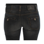 Ermanno Scervino Blue Wash Cotton Slim Fit Jeans SIG30277-1