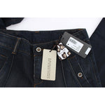 Ermanno Scervino Blue Wash Cotton Slim Fit Jeans SIG30277-1