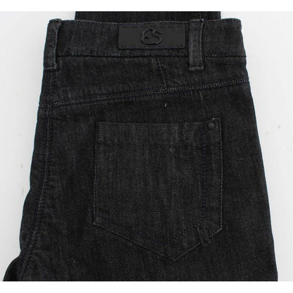 Ermanno Scervino Blue Cotton Slim Fit Denim Jeans