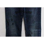 John Galliano Elegant Slim Bootcut Denim Jeans John Galliano Light Gray