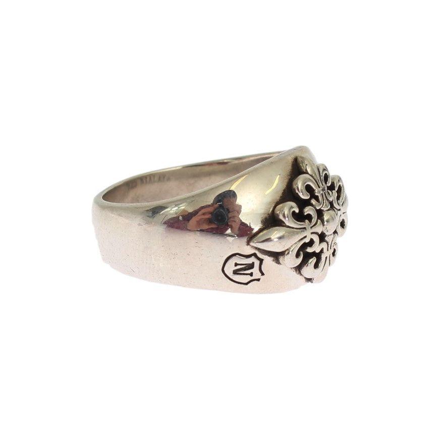 Nialaya Silver Crest 925 Sterling Ring