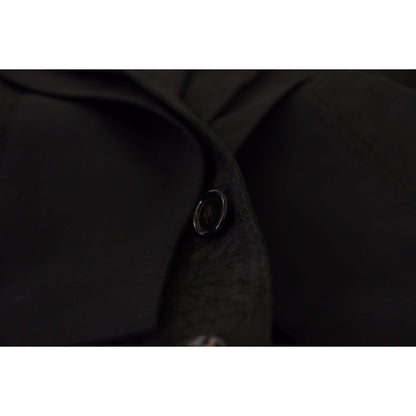 Dolce & Gabbana Black Polyester Formal 2 Piece MARTINI Suit