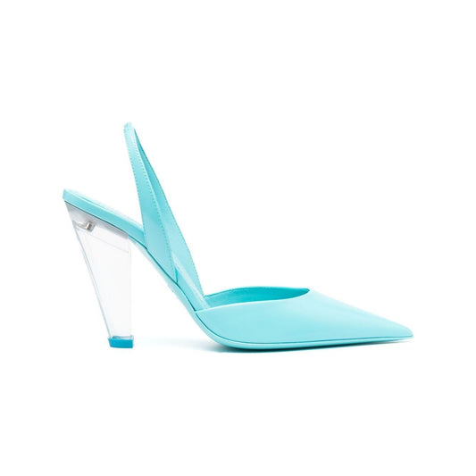 3JUIN With Heel Clear Blue
