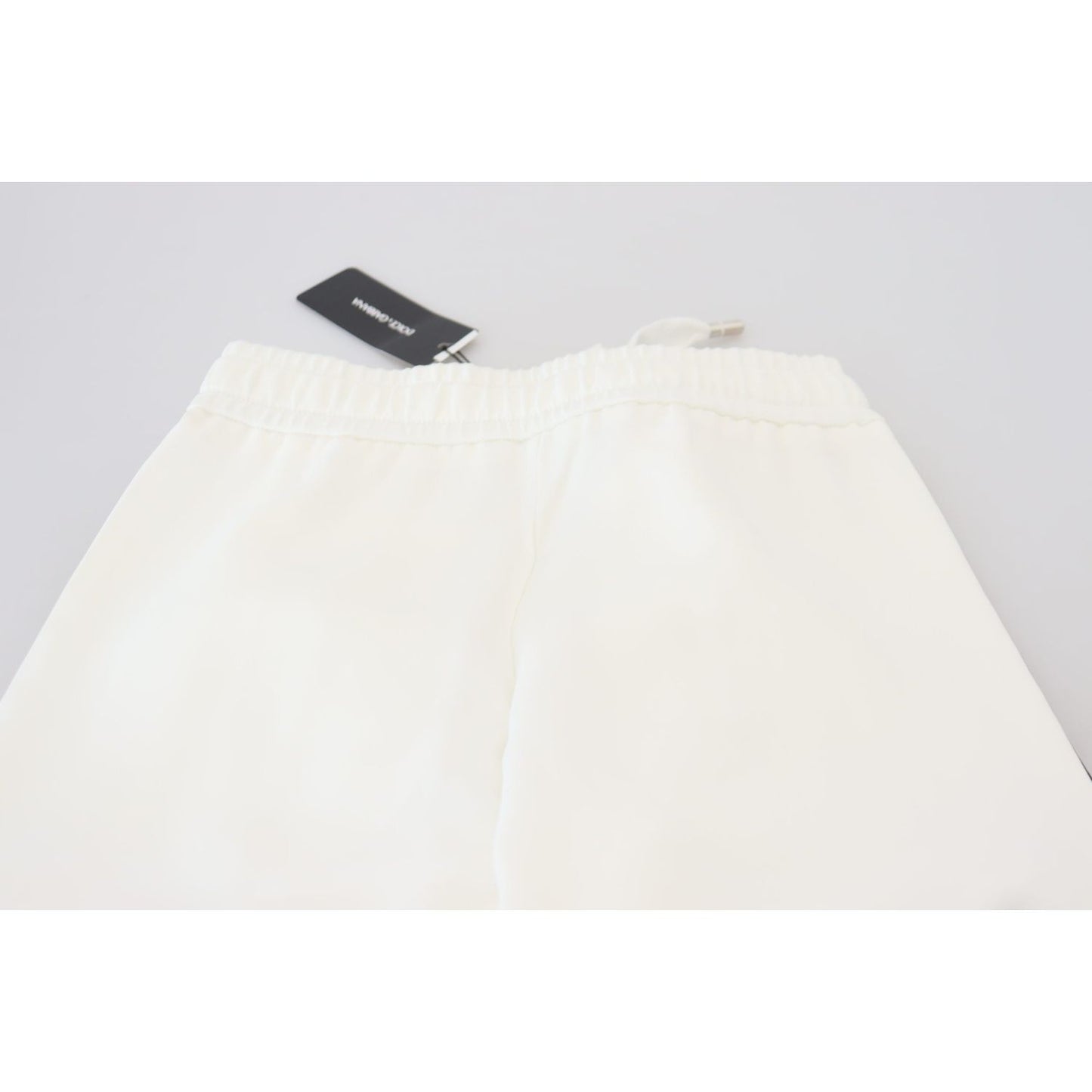 Dolce & Gabbana White DG Logo Sweatpants Pants