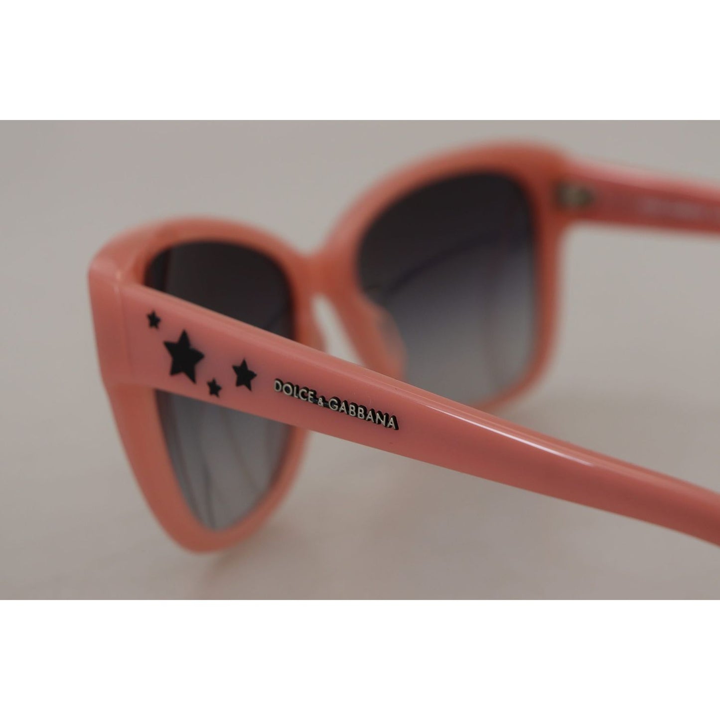 Dolce & Gabbana Pink Acetate Frame Stars Embellishment DG4124 Sunglasses GLA1137