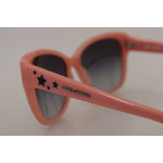 Dolce & Gabbana Pink Acetate Frame Stars Embellishment DG4124 Sunglasses GLA1137