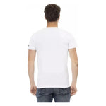 Trussardi Action White Cotton Men T-Shirt TR-22985-L