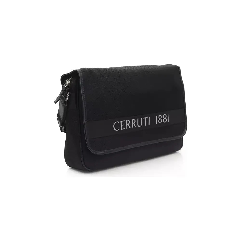 Cerruti 1881 Black Nylon Women Crossbody Bag