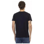 Trussardi Action Black Cotton Men T-Shirt TR-22883-S