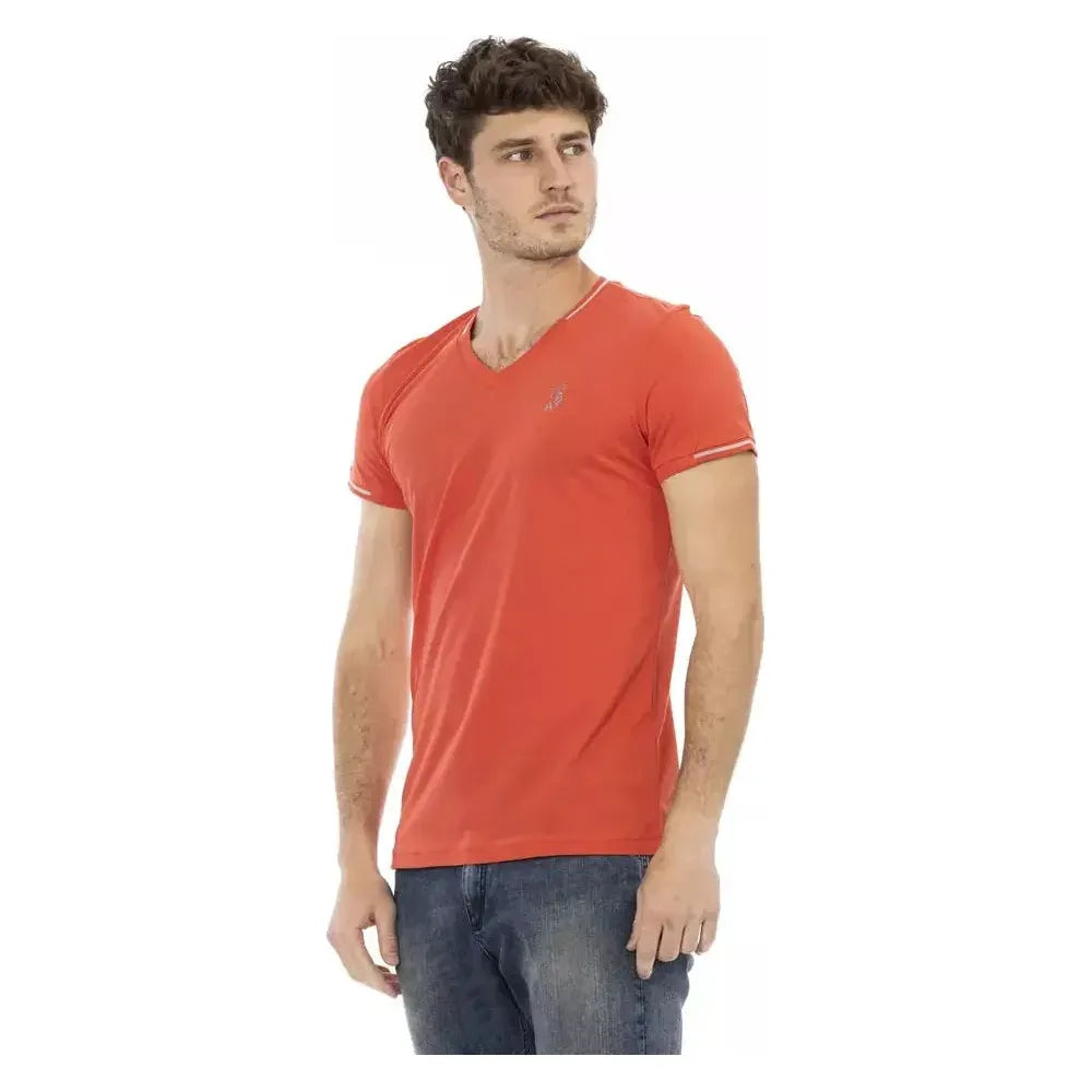 Trussardi Action Orange Cotton T-Shirt