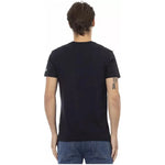 Trussardi Action Black Cotton Men's T-Shirt TR-22873-XXL