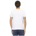 Trussardi Action White Cotton Men T-Shirt TR-22872-S