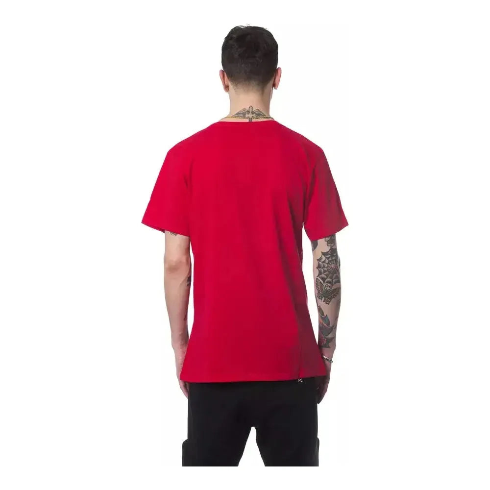 Nicolo Tonetto Red Cotton T-Shirt