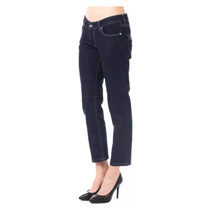 Ungaro Fever Blue Cotton Women Jeans