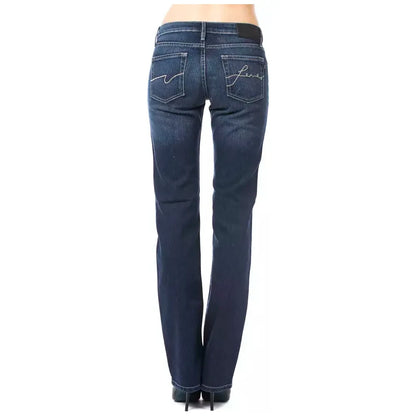 Ungaro Fever Blue Cotton Women Jeans