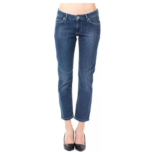 Ungaro Fever Light Blue Cotton Women Jeans UN-8223-W30
