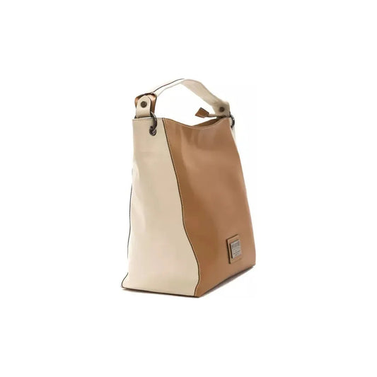 Pompei Donatella Brown Leather Women Shoulder Bag PO-5832