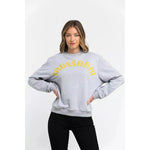 Trussardi Gray Cotton Women Sweater Trussardi Lavender