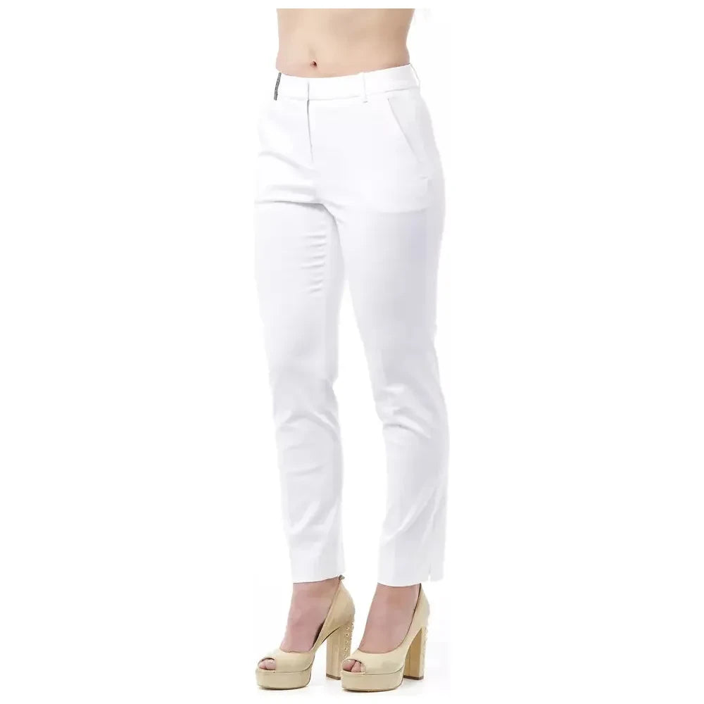 Peserico Chic High Waist Cigarette Leg Trousers P0470706494_001BIANCO-78749-1-FBB21